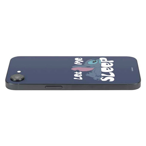 Disney Lilo and Stitch Let Me Sleep iPhone 16e Skin