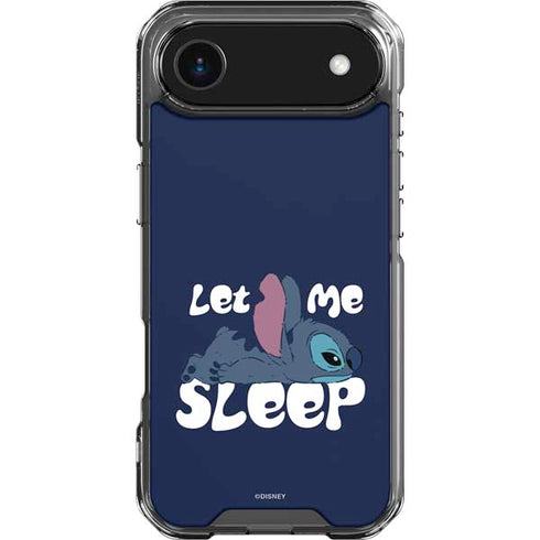 Disney Lilo and Stitch Let Me Sleep iPhone 17 Air Clear Case