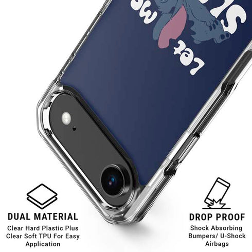 Disney Lilo and Stitch Let Me Sleep iPhone 17 Air MagSafe Case