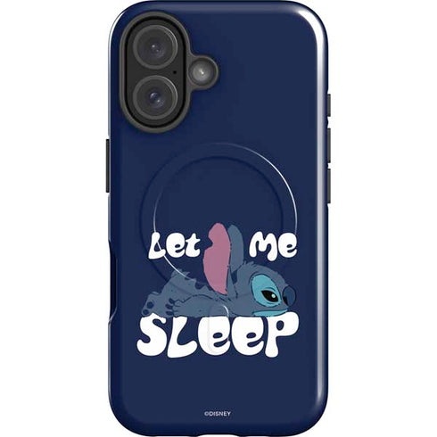 Disney Lilo and Stitch Let Me Sleep iPhone 17 Magsafe Impact Case