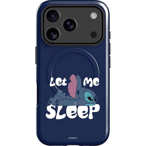Disney Lilo and Stitch Let Me Sleep iPhone 17 Pro Magsafe Impact Case