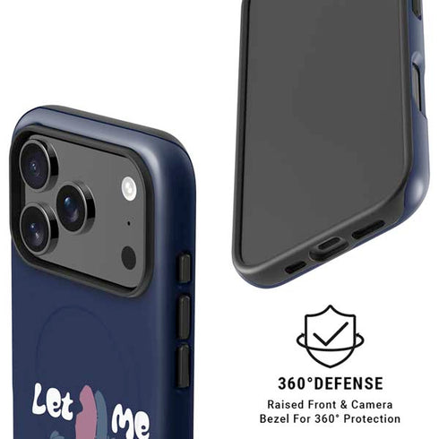 Disney Lilo and Stitch Let Me Sleep iPhone 17 Pro Magsafe Impact Case