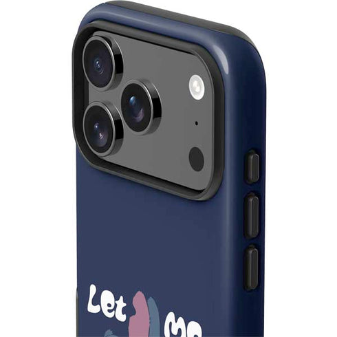 Disney Lilo and Stitch Let Me Sleep iPhone 17 Pro Max Impact Case