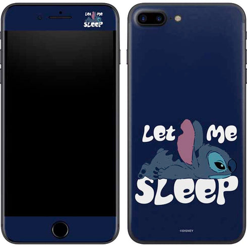 Disney Lilo and Stitch Let Me Sleep iPhone 7 Plus Skin