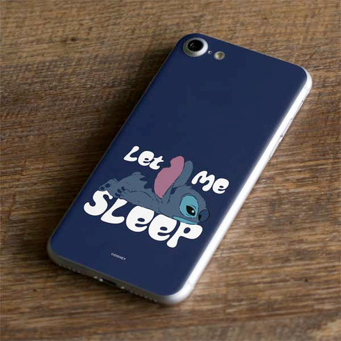 Disney Lilo and Stitch Let Me Sleep iPhone 7 Skin
