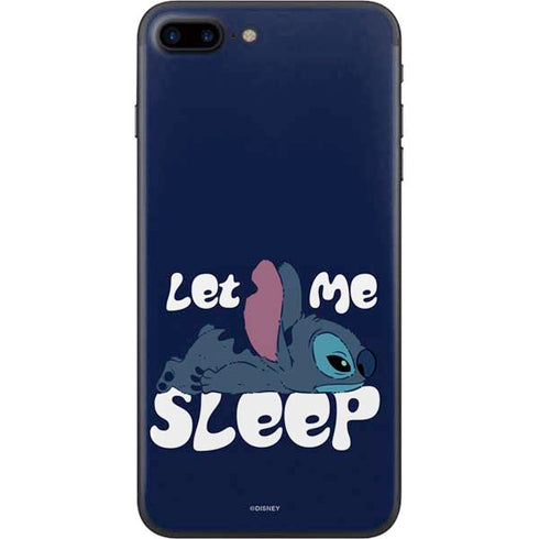 Disney Lilo and Stitch Let Me Sleep iPhone 8 Plus Skin