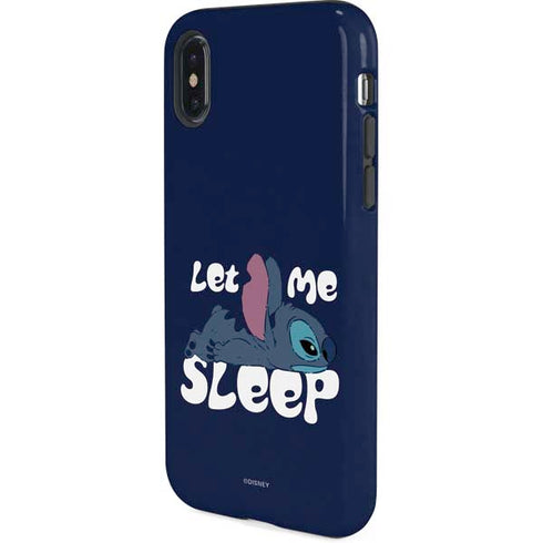 Disney Lilo and Stitch Let Me Sleep iPhone X Pro Case