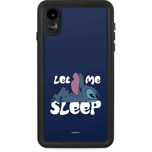 Disney Lilo and Stitch Let Me Sleep iPhone Cases