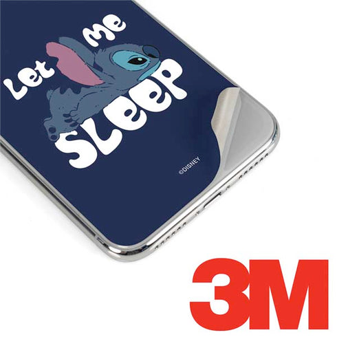 Disney Lilo and Stitch Let Me Sleep iPhone XS Max Skin
