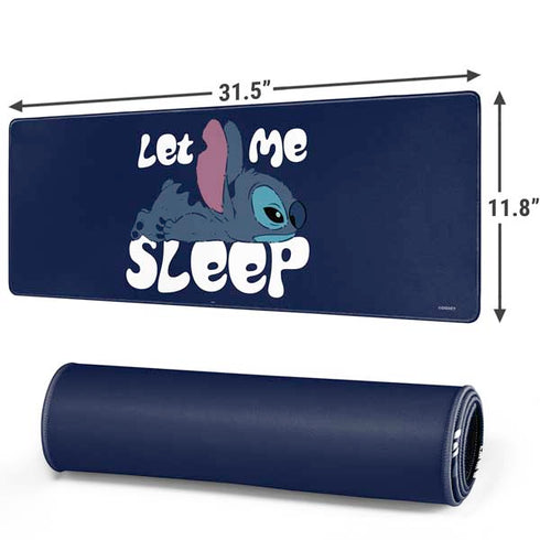 Disney Lilo and Stitch Let Me Sleep Gaming Mouse Pad