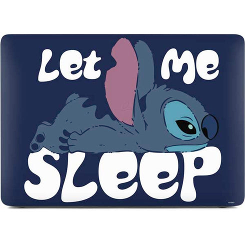 Disney Lilo and Stitch Let Me Sleep Apple MacBook Air Skin
