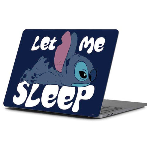 Disney Lilo and Stitch Let Me Sleep Apple MacBook Pro 13-inch Skin