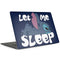 Disney Lilo and Stitch Let Me Sleep MacBook Skins