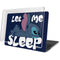Disney Lilo and Stitch Let Me Sleep MacBook Pro 16in (2019-20) Case plus Skin