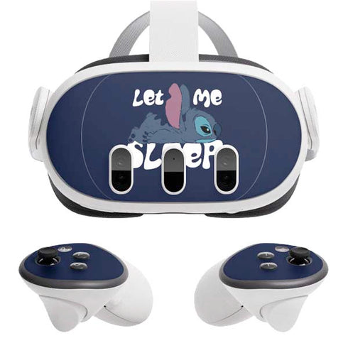 Disney Lilo and Stitch Let Me Sleep Meta Quest 3 Skin