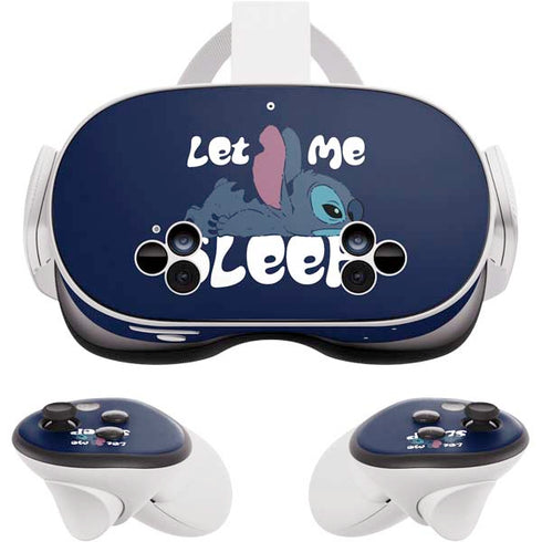 Disney Lilo and Stitch Let Me Sleep Meta Quest 3S Skin
