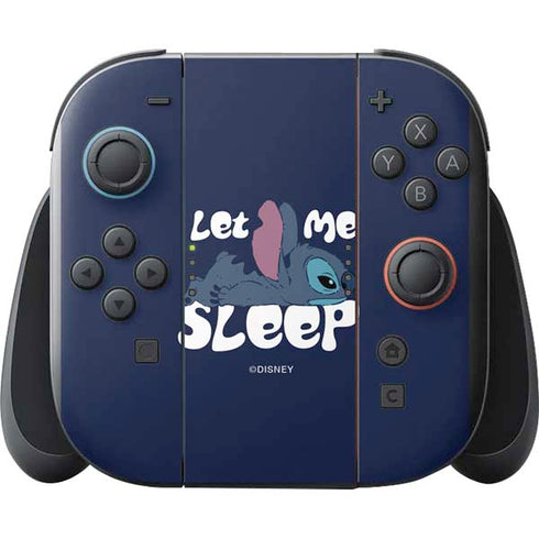 Disney Lilo and Stitch Let Me Sleep Nintendo Switch 2 (2025) with Joy-Con Skin