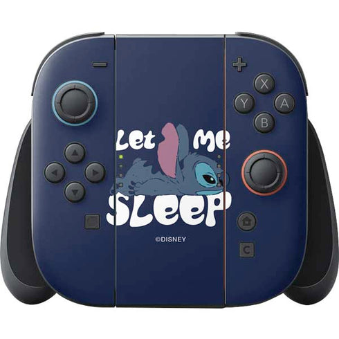Disney Lilo and Stitch Let Me Sleep Nintendo Switch 2 (2025) Joy-Con Controller Skin