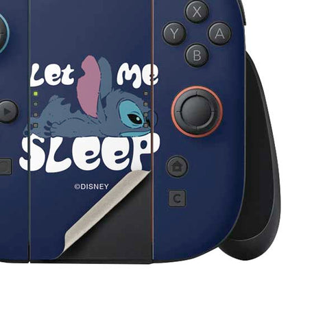 Disney Lilo and Stitch Let Me Sleep Nintendo Switch 2 (2025) Joy-Con Controller Skin