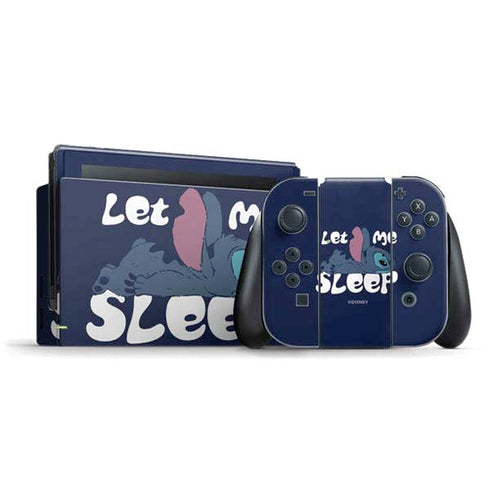 Disney Lilo and Stitch Let Me Sleep Nintendo Skins
