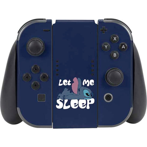 Disney Lilo and Stitch Let Me Sleep Nintendo Switch (2017-2021) Joy-Con Controller Skin
