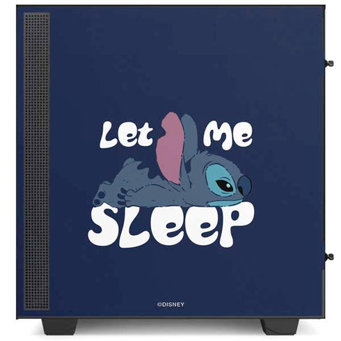 Disney Lilo and Stitch Let Me Sleep NZXT H510 Compact ATX Mid-Tower Case Skin