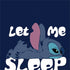 Disney Lilo and Stitch Let Me Sleep Otterbox Commuter Galaxy Skin