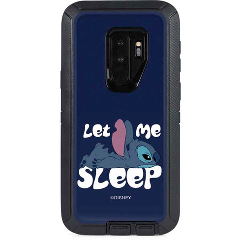 Disney Lilo and Stitch Let Me Sleep Otterbox Defender Galaxy Skin