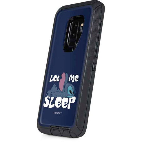 Disney Lilo and Stitch Let Me Sleep Otterbox Defender Galaxy Skin