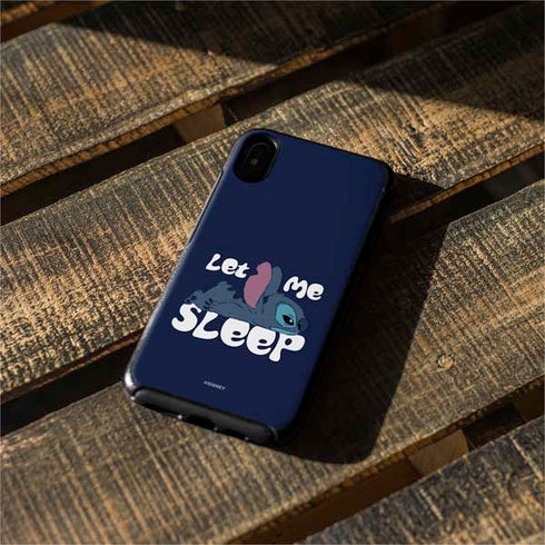 Disney Lilo and Stitch Let Me Sleep Otterbox Symmetry iPhone Skin