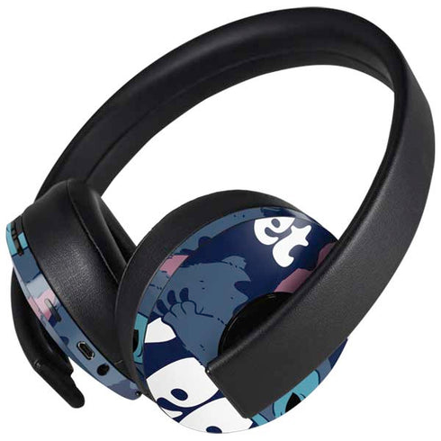 Disney Lilo and Stitch Let Me Sleep PlayStation 4 Gold Wireless Headset Skin
