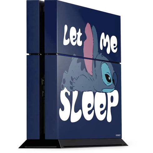 Disney Lilo and Stitch Let Me Sleep PlayStation PS4 Skins