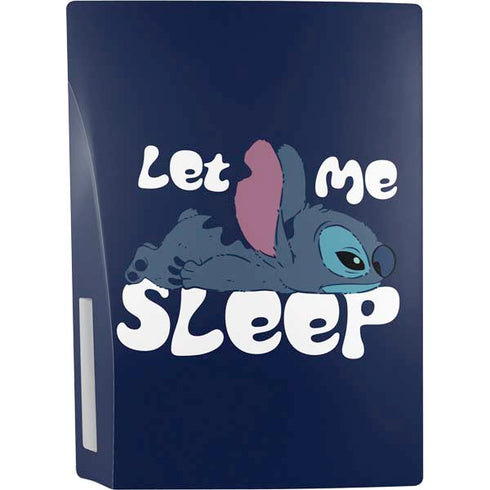 Disney Lilo and Stitch Let Me Sleep PS5 Console Skin