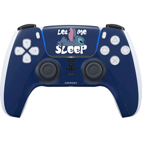 Disney Lilo and Stitch Let Me Sleep PlayStation PS5 Skins
