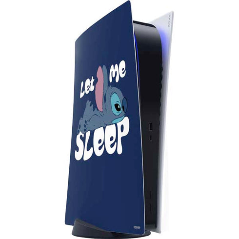 Disney Lilo and Stitch Let Me Sleep PS5 Digital Edition Console Skin