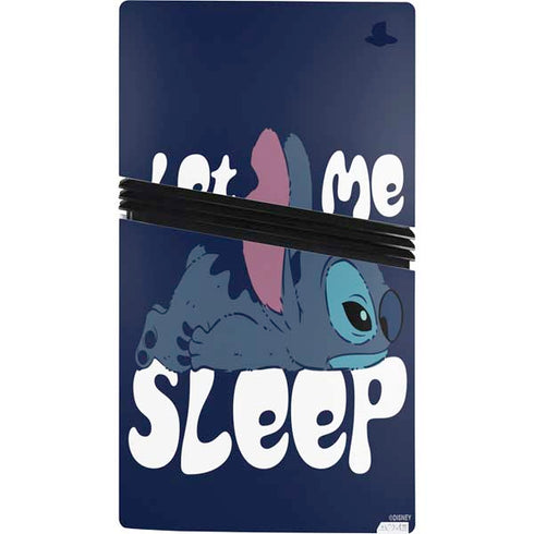 Disney Lilo and Stitch Let Me Sleep PS5 Pro Bundle Skin