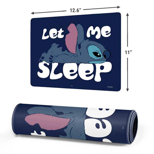 Disney Lilo and Stitch Let Me Sleep Gaming Mouse Pad