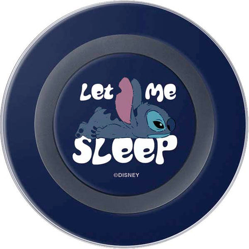 Disney Lilo and Stitch Let Me Sleep Wireless Charger Skin