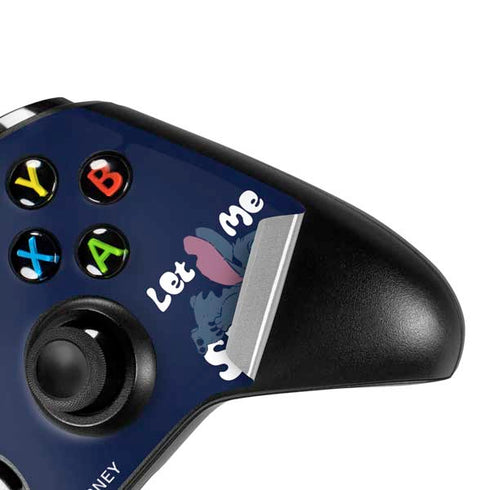Disney Lilo and Stitch Let Me Sleep Xbox One S Controller Skin