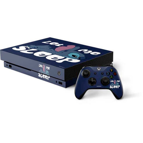Disney Lilo and Stitch Let Me Sleep Xbox One Skins