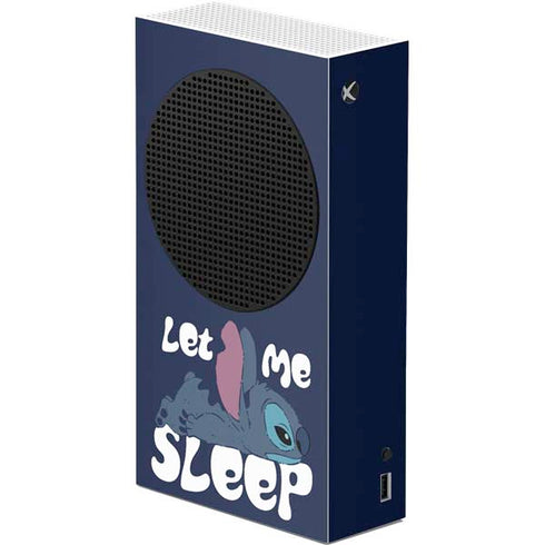Disney Lilo and Stitch Let Me Sleep Xbox Series S Console Skin