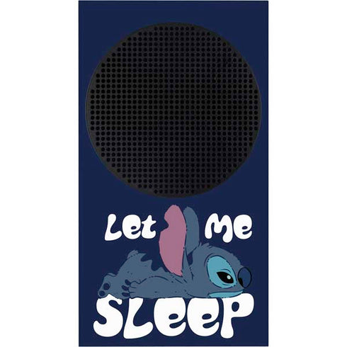 Disney Lilo and Stitch Let Me Sleep Xbox Series S Console Skin