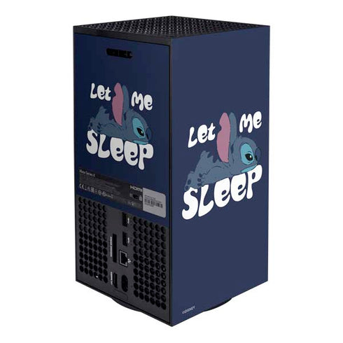 Disney Lilo and Stitch Let Me Sleep Xbox Series X Bundle Skin