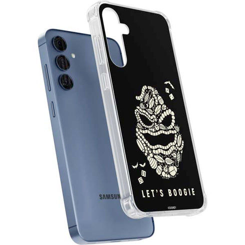 Disney The Nightmare Before Christmas Lets Boogie Art Galaxy A35 5G Clear Case
