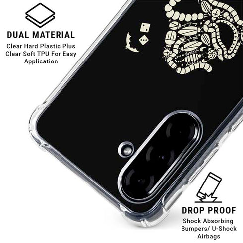 Disney The Nightmare Before Christmas Lets Boogie Art Galaxy A36 5G Clear Case