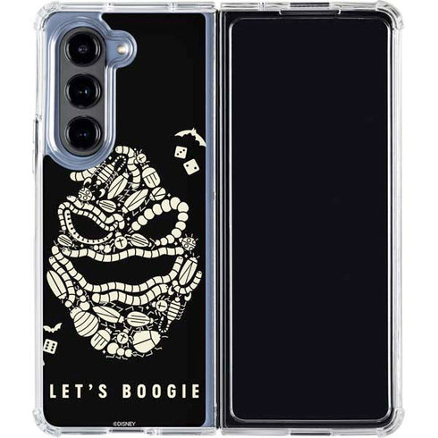 Disney The Nightmare Before Christmas Lets Boogie Art Galaxy Z Fold5 5G Clear Case