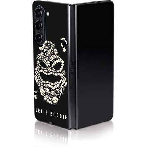 Disney The Nightmare Before Christmas Lets Boogie Art Galaxy Z Fold5 5G Skin