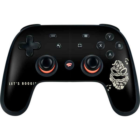 Disney The Nightmare Before Christmas Lets Boogie Art Google Stadia Controller Skin