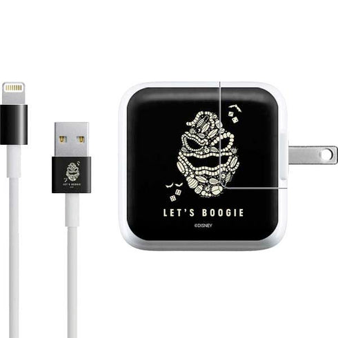 Disney The Nightmare Before Christmas Lets Boogie Art iPad Charger (10W USB) Skin