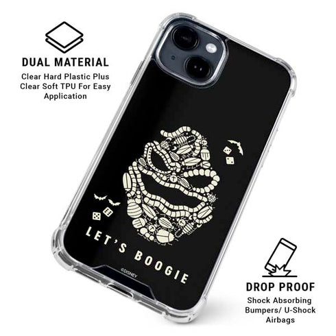 Disney The Nightmare Before Christmas Lets Boogie Art iPhone 15 Clear Case